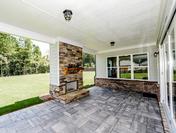 Outdoor Patio with Bluestone Pavers great for entertaining at the Callahan by Waterford Homes at Regency Point